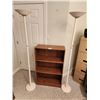Image 1 : Book Shelf & 2 Tri-light Lamps