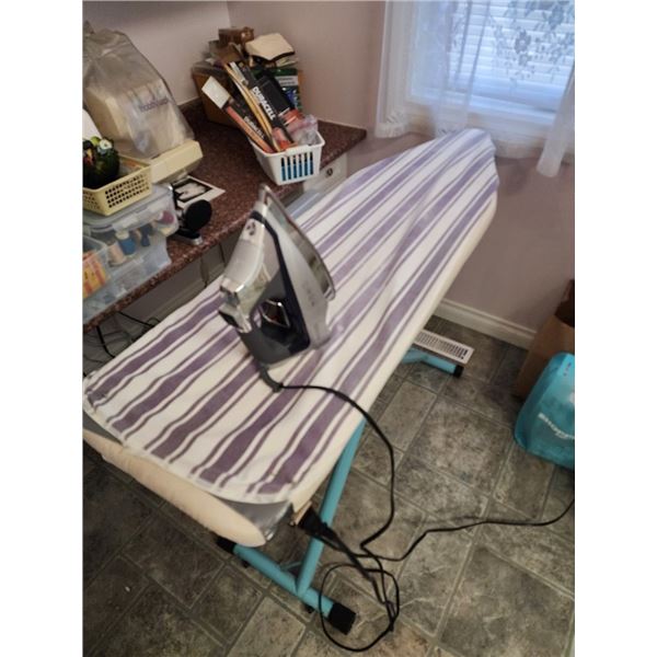 Regular Ironing Board, Black & Decker Iron, Counter Top Ironing Board