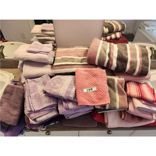 Bath Towels, Hand Towels, Face Cloths