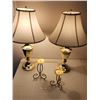 Image 2 : 2 Tri-Light Lamps & Candle Holders