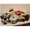Image 1 : Empire Coffee Quickie, Wok, Popcorn Popper/Bowl, Assorted Pots, Ice Crusher