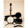 Image 3 : Remo Weatherking Banjo with Case & Stand
