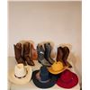 Image 1 : Cowboy & Cowgirl Hats, Boots & Bootjack