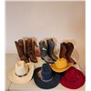Image 2 : Cowboy & Cowgirl Hats, Boots & Bootjack