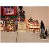 Image 3 : Santa Trim Shoppe Porcelain Village with Lights