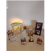 Image 2 : Musical Lighted Organ/Angel, Tealight Holders, Candles & Holders, Ivory & Gold Scene