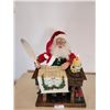 Image 1 : Vintage Collectible Christmas "Traditions Animated Music Santa at Writing Desk with 16 Holiday Songs