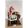 Image 3 : Vintage Collectible Christmas "Traditions Animated Music Santa at Writing Desk with 16 Holiday Songs