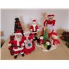 Image 2 : Animated Claus Couple, Animated Penguin & Snowman, Vintage Santa , Animated Mrs. Claus