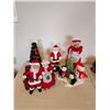 Image 3 : Animated Claus Couple, Animated Penguin & Snowman, Vintage Santa , Animated Mrs. Claus