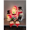 Image 3 : RARE Vintage Blowmold Outdoor Christmas Displays - All light up