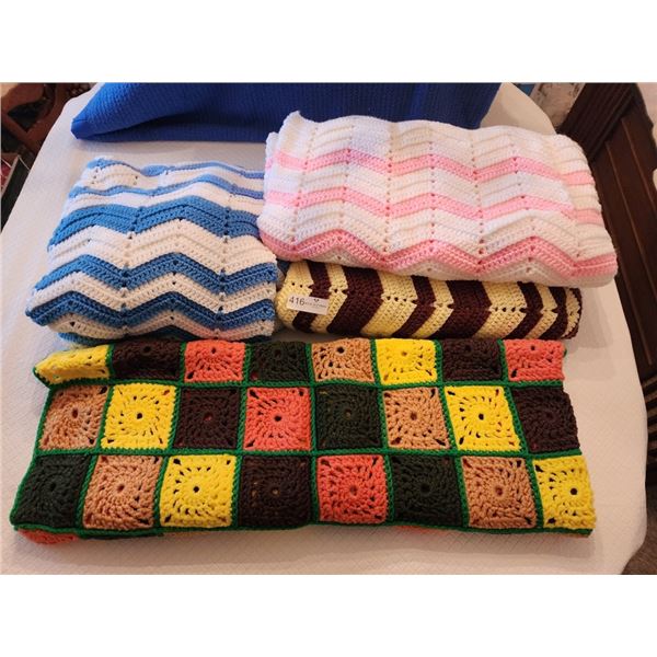 4 Handmade Blankets
