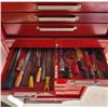Image 2 : 24 Drawer Rolling Beach Mastercraft Tool Chest plus tools - Like New