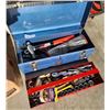 Image 3 : Miscellaneous Tools & Tool Box plus a Box of 50lbs of 6" Spiral Nails