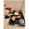 Image 2 : Black & Decker Drill 12 Volt, Black & Decker Grinder & Safety Glasses