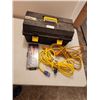 Image 1 : Electrical Tool Box with Electrical Misc included, 2 Extension Cords & Electrical Wire