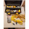 Image 2 : Electrical Tool Box with Electrical Misc included, 2 Extension Cords & Electrical Wire