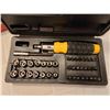 Image 5 : Tool Box with Tools, Mastercraft Socket Set, Screwdriver Socket Set