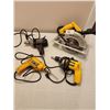 Image 1 : Power Tools, Dewalt Skill Saw, Drills...