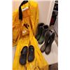 Image 1 : Rain Jackets & Pants Size XL, Size 10 Men's Rain Boots, Size 10 Insulated Rain Boots, Size 10 Crocs