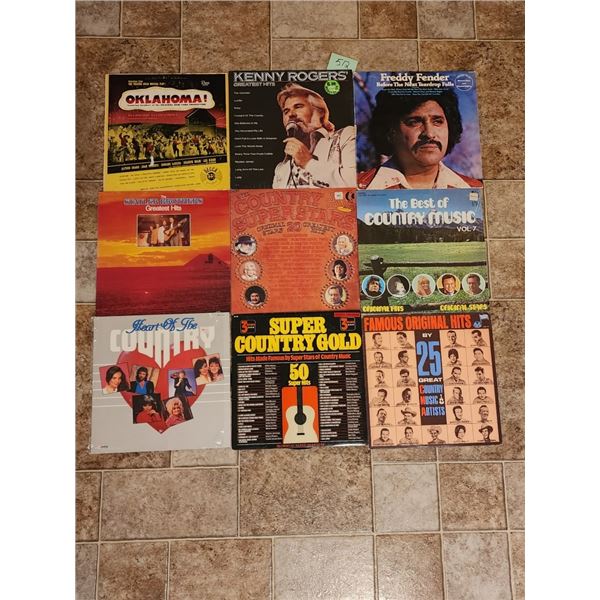 Albums-Kenny Rogers, Freddy Fender, Statler Bros, Best Country Music, Super Country & More
