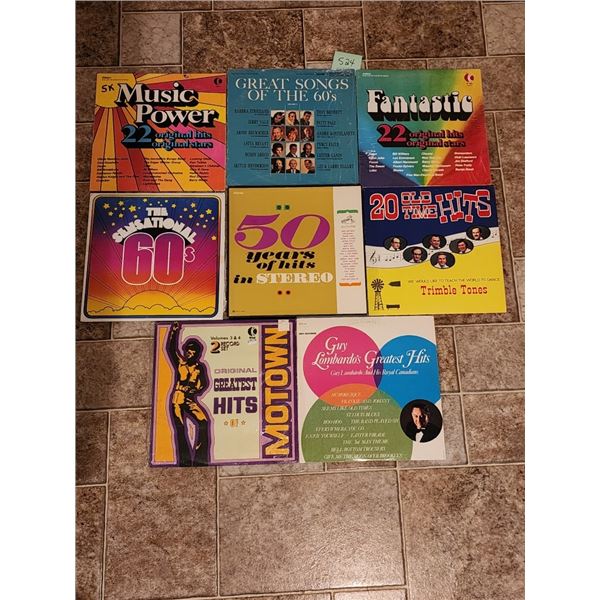 Albums-60's, Music Power, Motown, Guy Lombardo & More