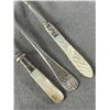 Image 2 : 3 Vintage Appetizer Forks Marked EPNS