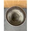 Image 2 : Vintage 15" Diam x 13"H Metal Planter As Found