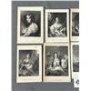 Image 3 : 8 Miniature 19th Century Engravings Of Ladies 1820's-30's