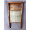 Image 3 : 2 Vintage Wash Boards - Metal "The Midget" 18" x 7.5" & Glass "Best Value" 23.5" x 11.5"