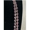 Image 2 : Double Length Faceted Crystal Glass Beads Necklace, Original Rhinestone Clasp
