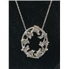 Image 2 : Lovely Vintage Sterling Silver Pendant with Chain Necklace. Maybe Celtic Design, Both Marked 925