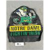 Image 2 : Vintage Made In Germany Box & Notre Dame Fightin' Irish Jacket Patch
