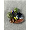 Image 2 : Collection of Various Glass& Gemstone Beads