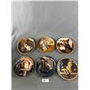 Image 1 : 6 Fine China Norman RockwellBy Edwin M Knowles Plates