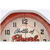 Image 4 : Pearl Beer Neon Advertising Clock