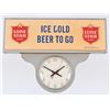 Image 1 : Lone Star Beer Vintage Advertising Clock