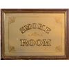 Image 1 : "Smoke Room" Etched Glass Window