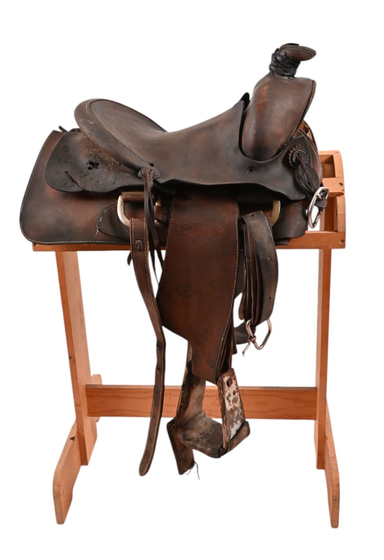 King Ranch Saddle Shop Vintage 1960's Saddle