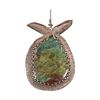 Image 1 : Navajo Sterling Turquoise Pendant