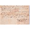 Image 8 : 1848 Texas Document Benjamin Goodrich Signed