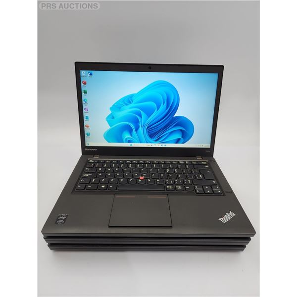 Lot of 3 Lenovo T440s Windows 11 Pro Laptops 250GB SSD 12GB RAM - Tested and working
