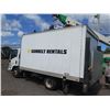 Image 8 : (HI717D) 2014 Isuzu Box Truck, 14-Ft Long w/ Liftgate, 144767 Miles, Lic. 352TVA (Starts & Runs - Se