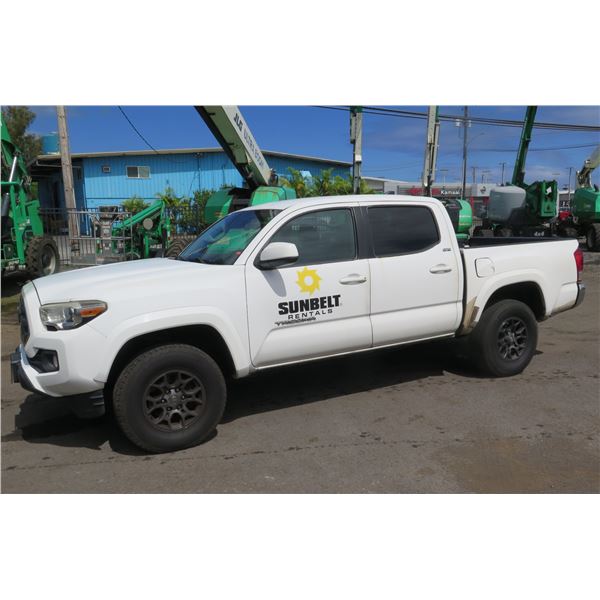 (612) 2017 Toyota Tacoma Pickup Truck, V6, 129862 Miles, Lic. 254HED (Starts & Runs - See Video)