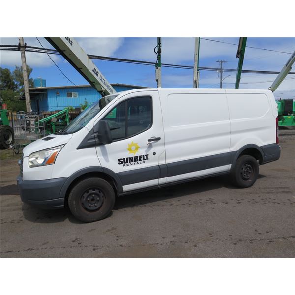 (HI544) 2017 Ford Transit 250 Cargo Van, 85164 Miles, Lic. 770HED (Starts & Runs - See Video)