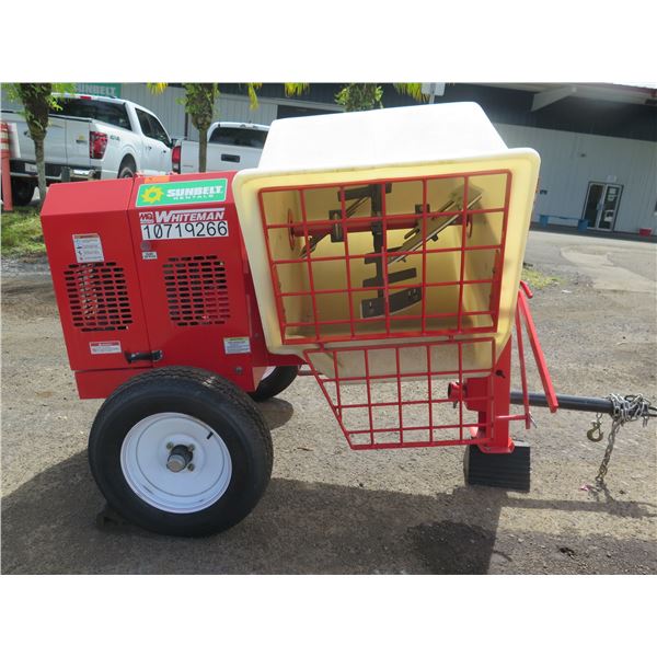 (10719266) 2023 MQ Model WM90PH8, 9 Cubic Ft. Gas Powered Plaster/Mortar Mixer (Starts & Runs - See