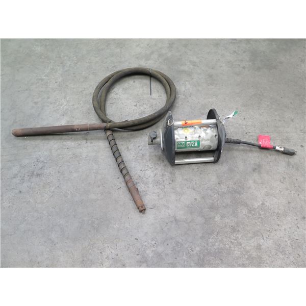(10126003) MQ Model CVA2 Concrete Vibrator Motor w/ Vibrator Shaft