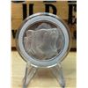 Lot 44-1) 1 oz Grizzly Bear Silver round