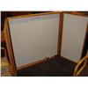 Image 1 : 4' X 4' Maple Wall Mount Presentation Board