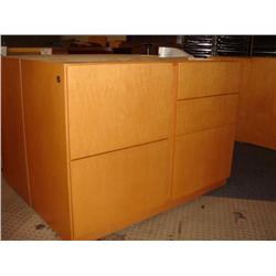 Honey Maple Cabinet